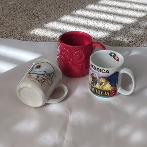 Lot Of 3 Coffee Mugs